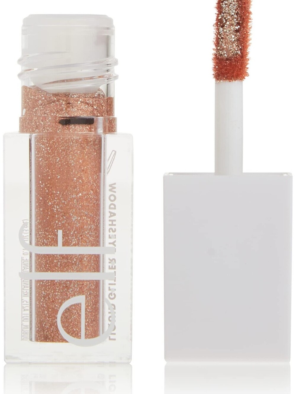 e.l.f. Liquid Glitter Eyeshadow, Long Lasting, Quick-Drying, Opaque flirty birdy
